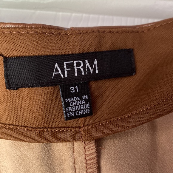 Never been worn ARFM brand faux leather pants in a 31 waist. - Picture 4 of 4